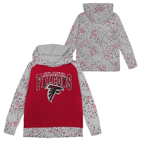 NFL Atlanta Falcons Girls' Fleece Hooded Sweatshirt - image 1 of 3