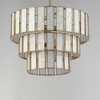 Maxim Lighting Miramar 7 - Light Chandelier in  Capiz/Natural Aged Brass - 3 of 4