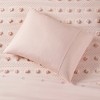 Gracie Mills Eloise Clip Jacquard Duvet Cover Set - Full/Queen - Blue - 4 of 4