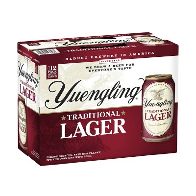 Yuengling Traditional Lager Beer - 12pk/12 Fl Oz Cans : Target