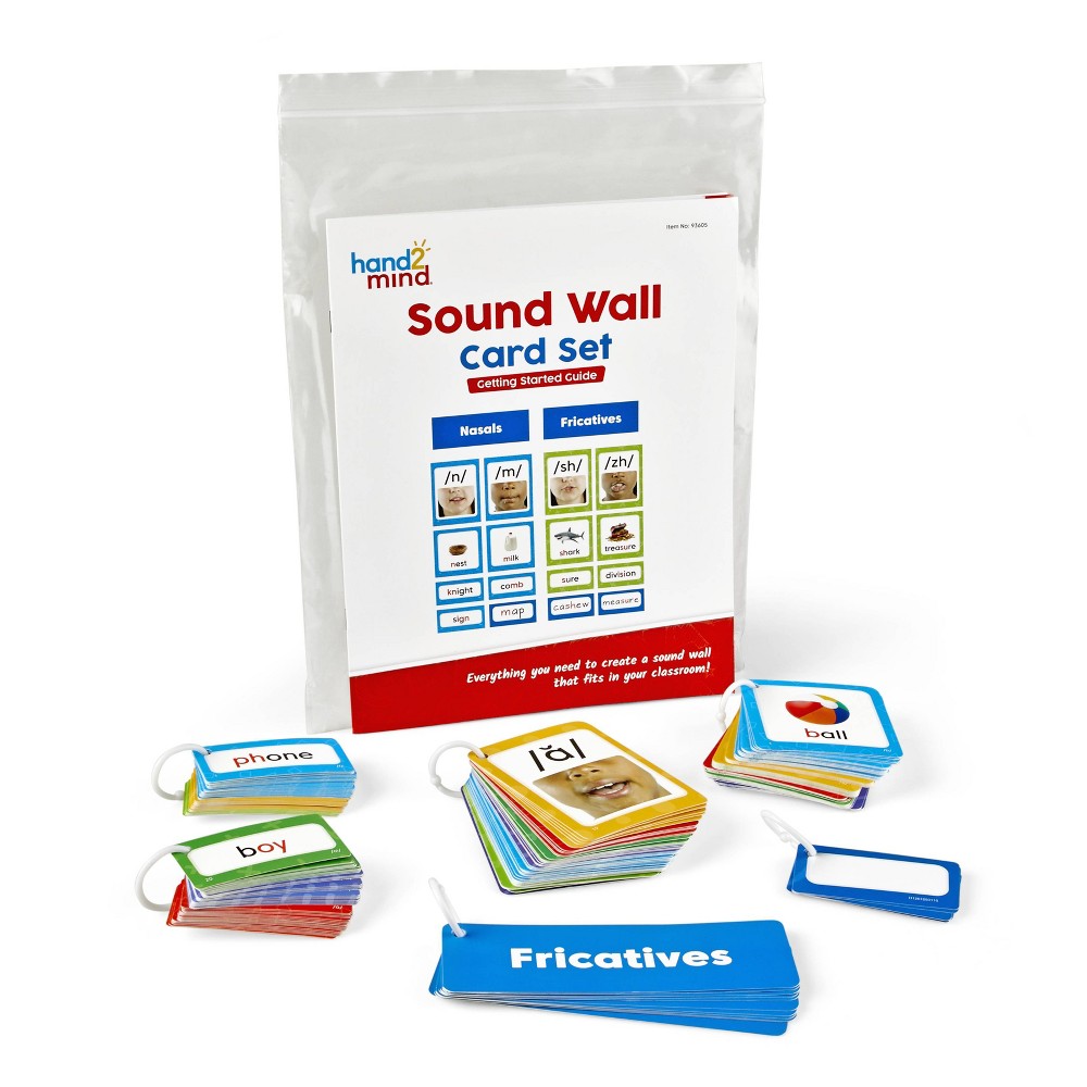 Photos - Educational Toy Hand2Mind Sound Wall Card Set