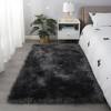 "Cozy Collection" Ultra Soft Fluffy Faux Fur Sheepskin Area Rug - 4 of 4