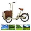 Topteng Cargo Bike, Three-Wheel Bicycle for Dogs - 3 of 4