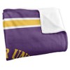 West Chester University Primary Logo Silky Touch Blanket White 50x60 - 3 of 4