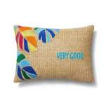 Very Good Palm Outdoor Lumbar Throw Pillow - Tabitha Brown for Target