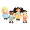 Kaplan Early Learning Multicultural Soft Dolls - Set of 4 - 4 of 4