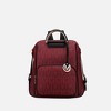 MKF Collection Cora Milan M Signature Trendy Travel Backpack by Mia K - 2 of 4