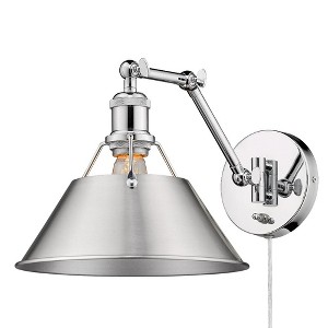 Golden Lighting Orwell 1 Light Articulating Wall Sconce - 1 of 2