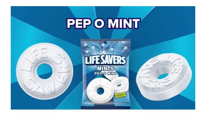 Lifesavers Pep O Mint Hard Candy Bag - 6.25oz, 2 of 7, play video