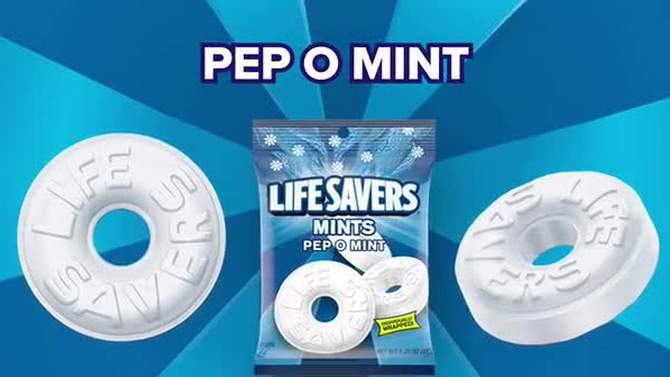 Lifesavers Pep O Mint Hard Candy Bag - 6.25oz, 2 of 7, play video