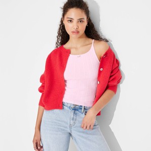 Women's High Neck Sweater Tank - Wild Fable™ - 1 of 3
