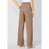 Roaman's Tall Plus Size Wide Leg Bend Over Pant - 3 of 3