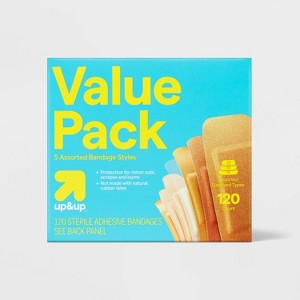 Value Variety Pack Bandages - 120ct - up&up™ - 1 of 3