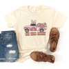 The Juniper Shop On The Hunt Truck Pink Youth Short Sleeve Tee - image 2 of 2