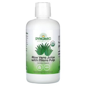 Dynamic Health Aloe Vera Juice with Micro Pulp, 32 fl oz (946 ml) : Target