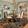 Modern Washable Area Rug - Stain Resistant Ultra Soft Night Jungle Print, Non-Slip Lightweight Floor Carpet for Living Room, Office, Nursery - 3 of 4