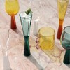 TOV Furniture Lottie Water Glass - Set of 4 in Amber and Pink - 2 of 4