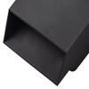 C Cattleya 8in Matte Black Aluminum LED Outdoor Wall Lights(2-Pack) - 4 of 4