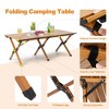 SUGIFT Heavy-Duty Aluminum Camping Table Folding Picnic Table with Carry Bag - 4 of 4