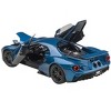 2017 Ford GT Liquid Blue 1/18 Model Car by Autoart - 2 of 4