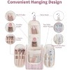 Narwey Small Striped Hanging Travel Toiletry Bag for Women - 2 of 3