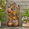 Gulches Garden Decor: Opt for 7"-42.25" High Fountain, Rustic Multi - 2 of 4