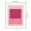 Amanti Art Overlapping geometry 12 by Vitor Costa Wood Framed Wall Art Print - 4 of 4