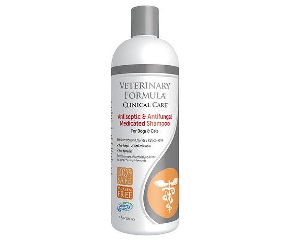 Veterinary Formula Antiseptic & Antifungal Medicated Shampoo for Dogs and Cats - 16 fl oz