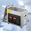 VEVOR Ultrasonic Cleaner with Digital Timer & Heater, Professional Ultra Sonic Jewelry Cleaner, Stainless Steel Heated Cleaning Machine, Silver - 2 of 4