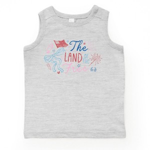 The Juniper Shop The Land Of The Free Coquette Toddler Tank - 1 of 4