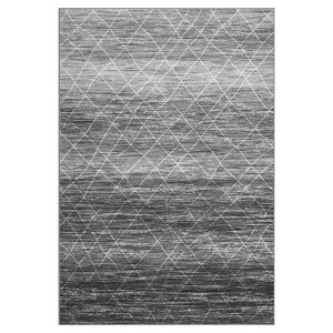 Machine Washable Area Rug Neutral Modern Indoor Floor Carpet Non Slip Low Pile Area Rugs for Living Room Bedroom Nursery Dorm Home Decor - 1 of 4