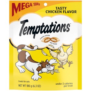 Temptations Tasty Chicken Crunchy Cat Treats - 6.3oz - 1 of 4