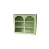 Chery Life 27.56"Modern Glass door Wall Cabinet with Characteristic Woven Pattern, for Entryway Living Room Bathroom Dining Room - 2 of 4