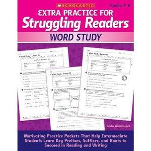 Extra Practice for Struggling Readers: Word Study - by  Linda Beech (Paperback) - 1 of 1