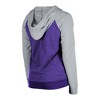 MLB Colorado Rockies Women's Lightweight Bi-Blend Hooded Sweatshirt - 4 of 4