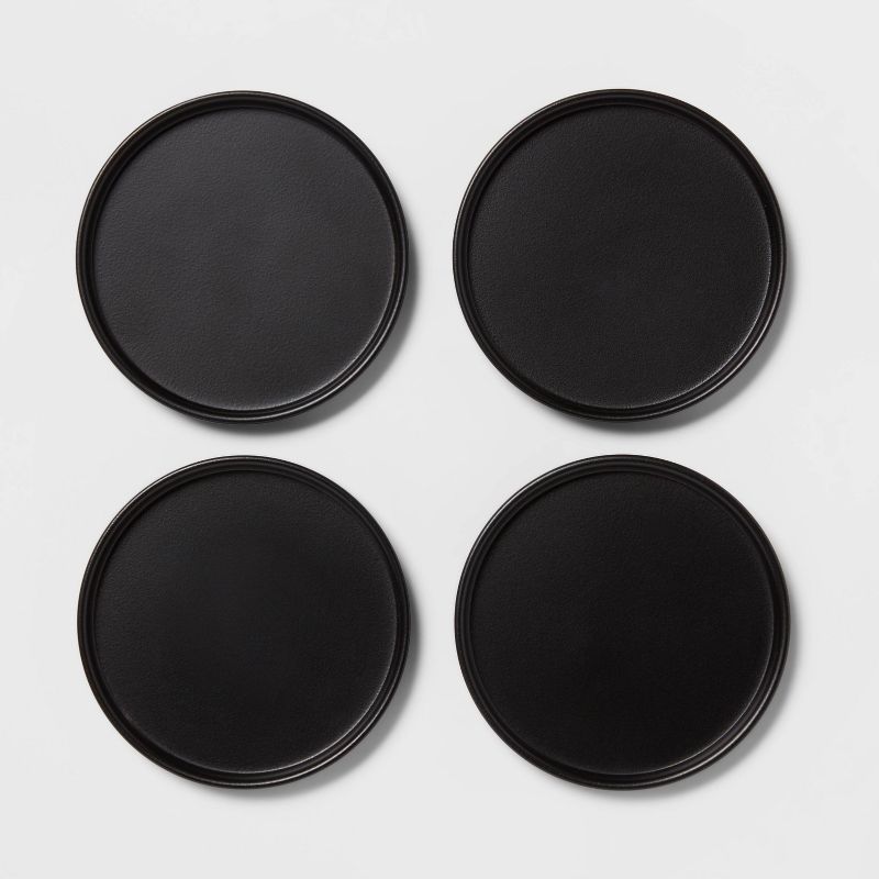 4pk Metal Coasters with Stand - Threshold&#8482;, 4 of 5