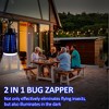 VECELO Bug Zapper Outdoor with LED Light, Plug in Mosquito Killer Lamp, Electric Mosquito Zapper, Black - 4 of 4