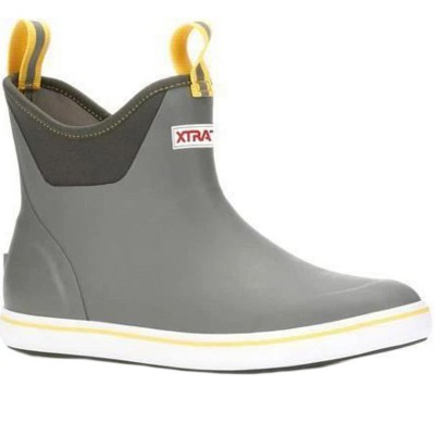Men's Xtratuf 6 in Ankle Deck Boot, 22735, Grey