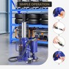 5-ton pneumatic jack with hand pump, heavy-duty car truck trailer repair jack, lift range 8.27" - 15.35" - 2 of 4