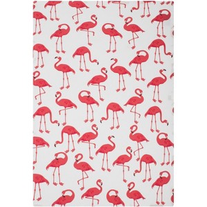 MU Kitchen Designer Print Kitchen Towel, Flock of Flamingos - 1 of 1