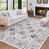 Area Rugs, Non-Slip, Machine Washable Oriental Rugs, Low Pile, Soft Ultra-Thin Carpet for Living Room, Bedroom, Dining Room, Home Office - 2 of 4