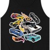 Men's - Hot Wheels - Stickers Graphic Tank Top - 2 of 3
