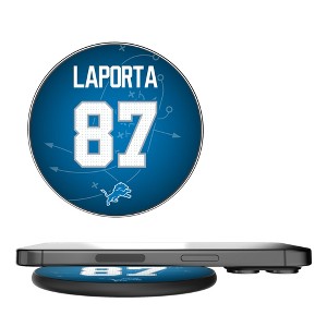 NFL Detroit Lions Players Game Tactic 15-Watt Wireless Charger - 1 of 4
