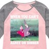 Girls' - Disney - The Sword And The Stone Shirt Tail Raglan Graphic T-shirt - 2 of 4
