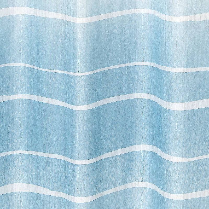 Metallic Ombre Striped Shower Curtain - Allure Home Creations, 4 of 8