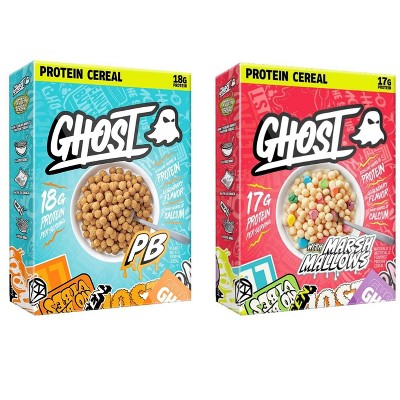 Ghost Protein Ceral Variety Pack, (Marshallow and PB)