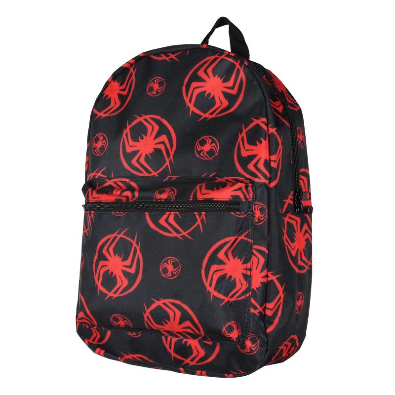 Marvel Spider-Man Miles Morales Backpack Laptop School Travel Backpack Black, 1 of 5