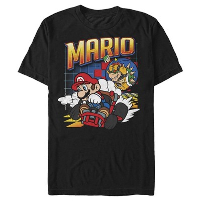 Men's Nintendo Mario Kart Winner T-shirt - Black - Large : Target
