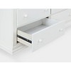 Suite Bebe Connelly Universal 6 Drawer Double Dresser - White - 4 of 4