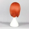 Unique Bargains Women's Halloween Bob Wigs 14" Red with Wig Cap - image 4 of 4